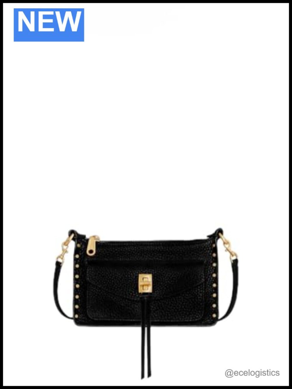 Deerskin Leather Mini Satchel Crossbody Bag with Detachable Strap